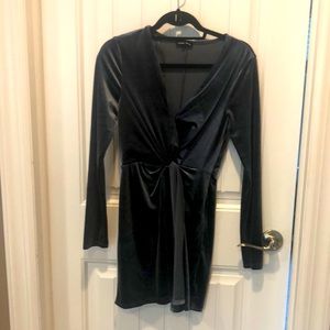 Winter wedding guest Velvet Dress
